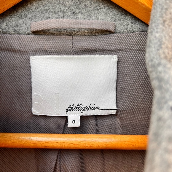 3.1 Phillip Lim Wool Coat - Picture 4 of 6